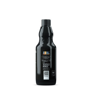 ADBL Textile Rinse in a 500ml bottle for use on car seats and interior car fabrics