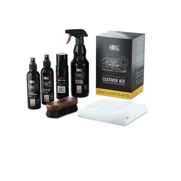 Unboxed car leather kit from ADBL