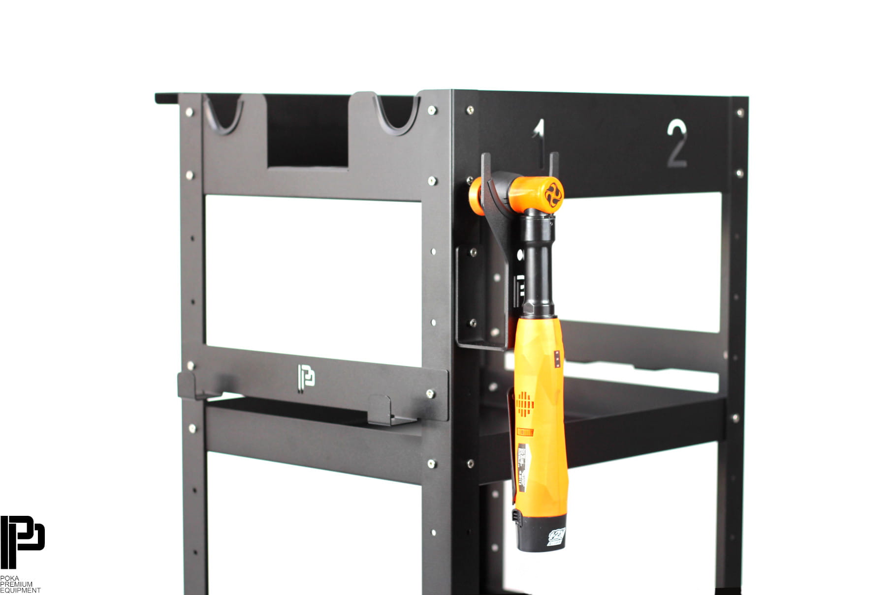 WSM_6_polishing_machine_holder_on_detailling_trolley